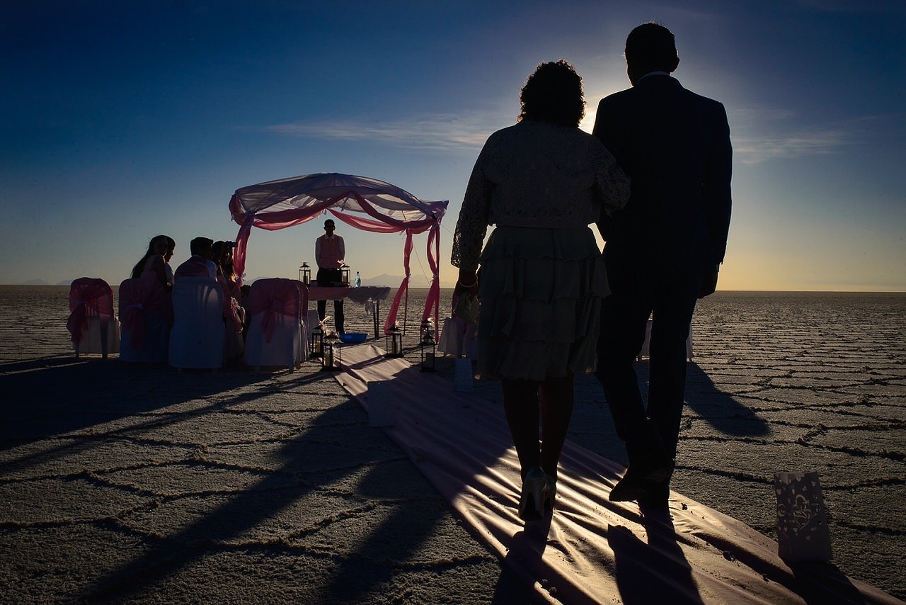 fotógrafo de bodas en el Salar de Uyuni